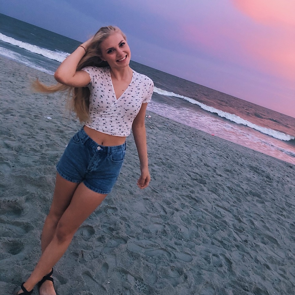 Brandy Melville Wrap Top